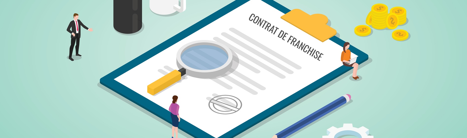 Comment bien lire mon contrat de franchise ? [Infographie]